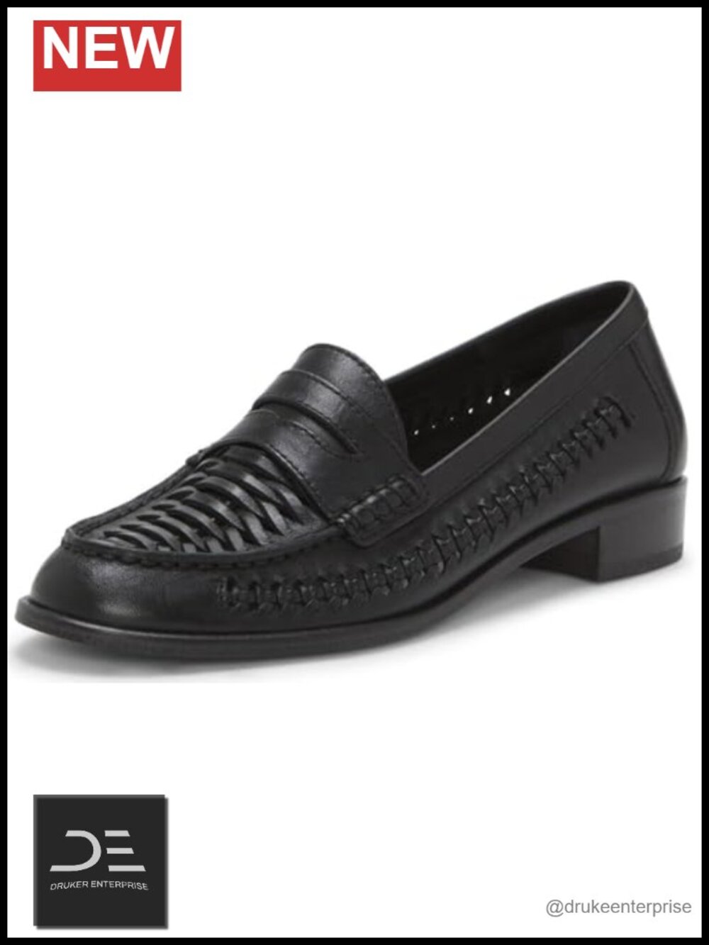 Vince Camuto Calie Women's Leather Loafer Flat Slip-On